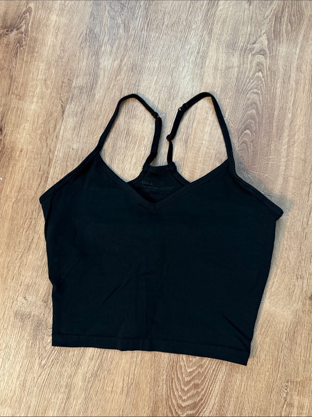 Pact Cropped Bra Cami